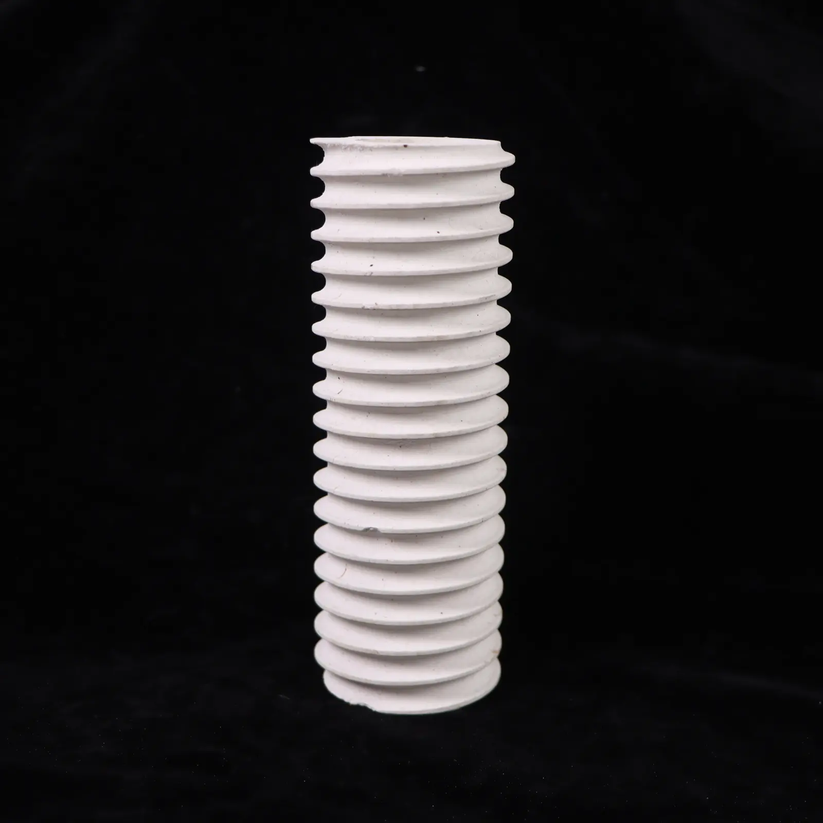 High temperature resistance ceramic threaded tu...